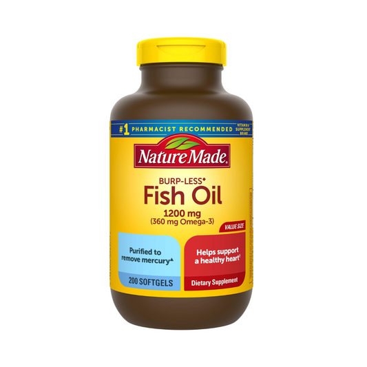 Nature Made Fish Oil 1200mg/ 200sft