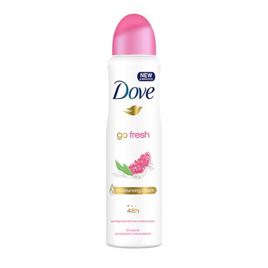 Dove go fresh spray deodorant