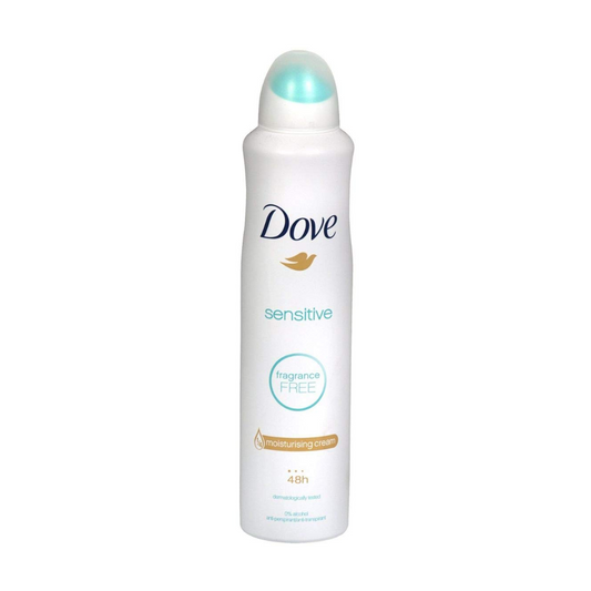 Dove sensitive spray deodorant