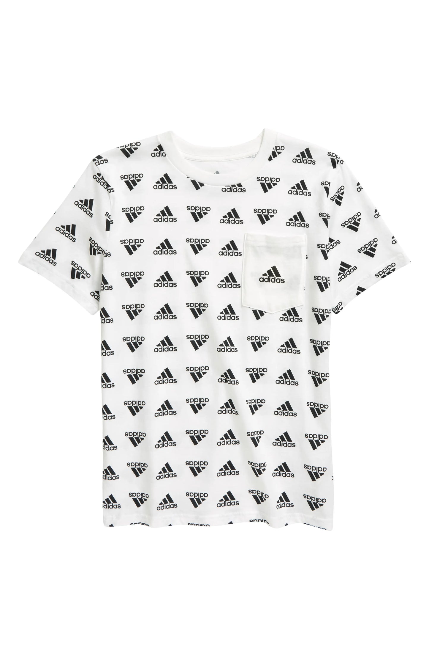 Adidas Brand love Heathered print tee