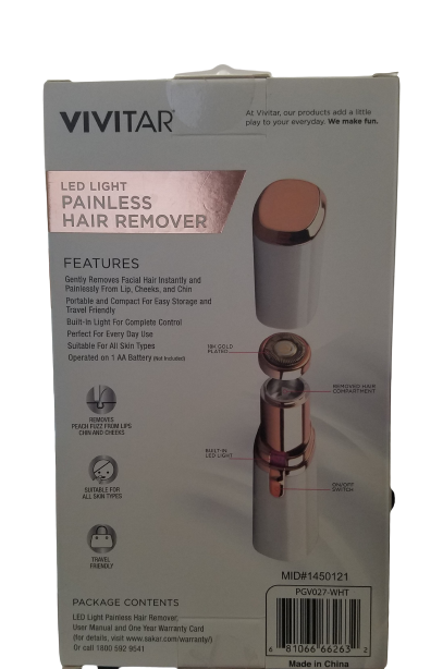 Vivitar Simply Beautiful Painless Hair Remover