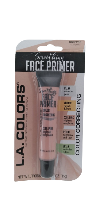 L.A. Colors Smoothing Face Primer cool pink
