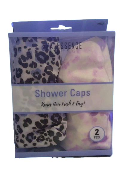 Spa Essence Shower Caps pack of 2