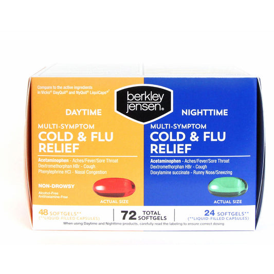 Berkley and Jensen Cold and Flu Relief