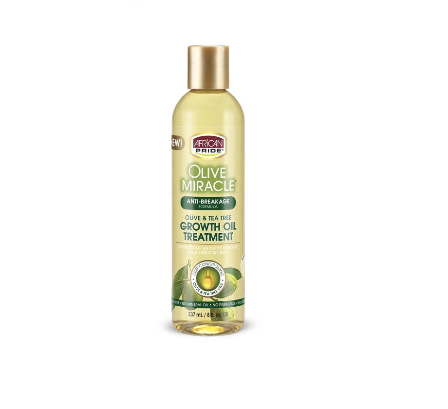 African Pride Olive Miracle Growth Oil Treatment