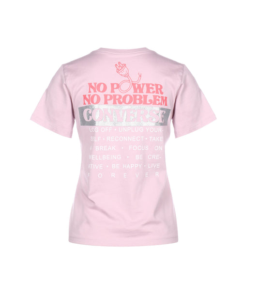 Converse No Problem Classic T-Shirt Pink