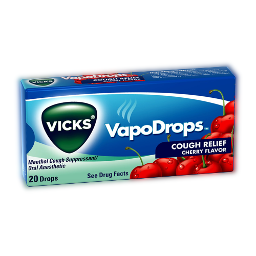 Vicks VapoDrops Cough Relief Cherry