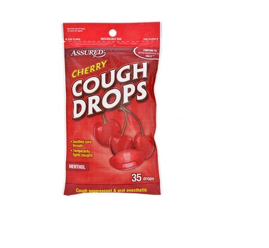 Assured Honey Cough Drops 30 drops