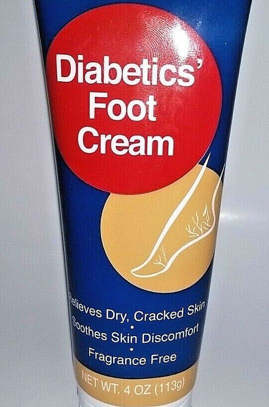 Skin Protectant Diabetics Foot Cream fragrance free