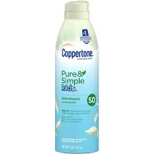 Coppertone Pure & Simple Kids Spray SPF 50