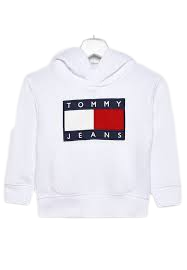 Tommy Pullover hoodie White Multi US-XL Boys