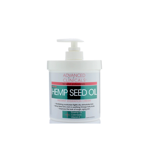 Avanced Clinicals Hemp Seed Oil face cream