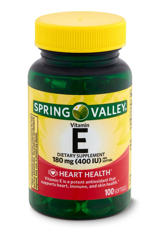 Spring Valley Vitamin E 180 mcg