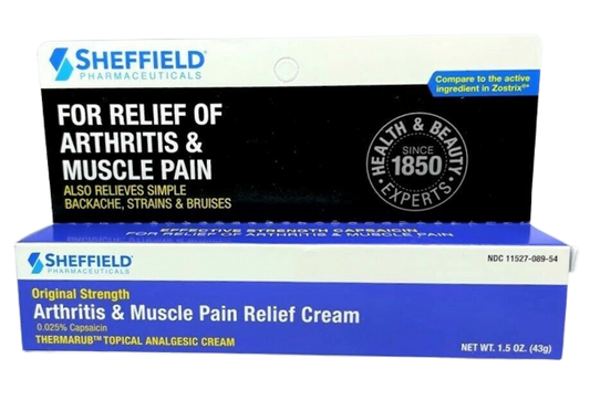 Sheffield Arthritis & Muscle Pain Relief Cream
