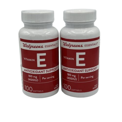 Walgreens Essentials Vitamin E 180 mg