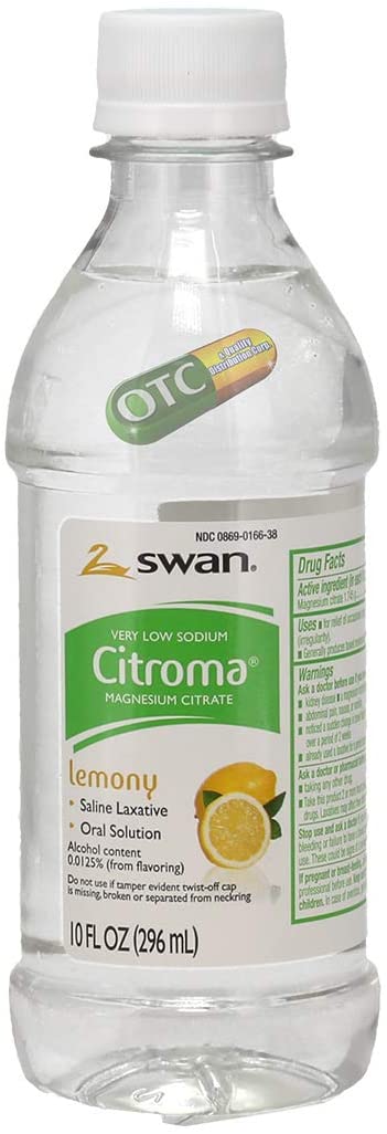 Swan citroma magnesium citrate lemony