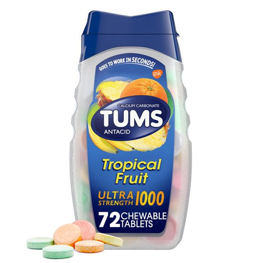 TUMS Antacid Smoothies Tropical Fruit